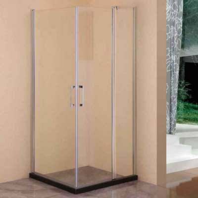 Tempered Glass 6mm Aluminum Pivot Sliding Bathroom Shower Glass Door