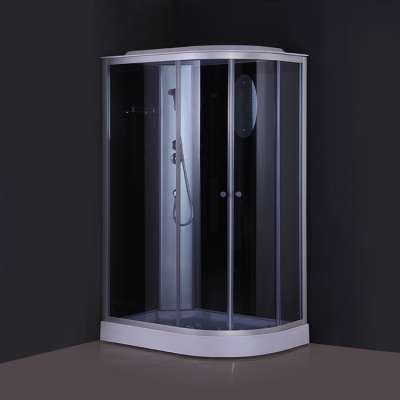 Aluminium alloy shower room cabin,120x80 cheap shower cabin,sliding bath shower cabin