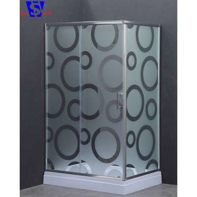 Multi-functional fashion simple shower room,tempered glass shower enclosure,china shower enclosure